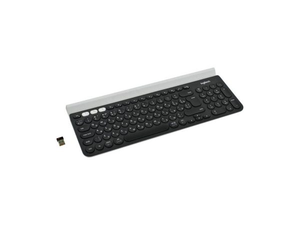 Logitech K780 toetsenbord RF-draadloos + Bluetooth QWERTY US International Zwart, Wit - Afbeelding 3