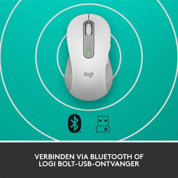 Logitech Signature M650 muis Linkshandig RF-draadloos + Bluetooth Optisch 2000 DPI - Afbeelding 11