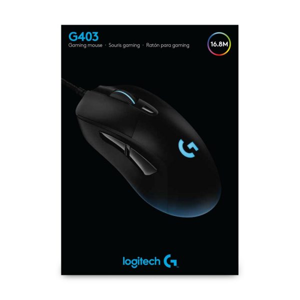 Logitech G G403 HERO Bedrade Gaming Muis - Zwart - Afbeelding 15