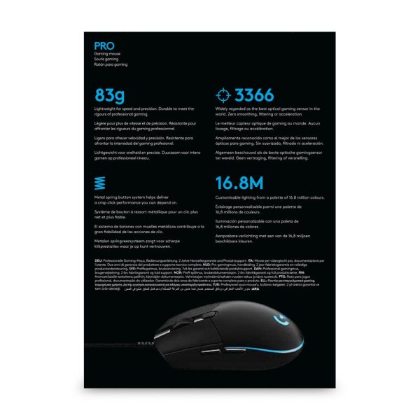 Logitech G Pro Gaming Mouse - Afbeelding 10