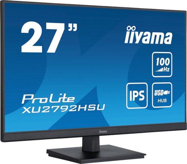 iiyama ProLite XU2792HSU-B6 27" | 1920x1080 IPS | 100Hz | USB Hub | Monitor - Afbeelding 3