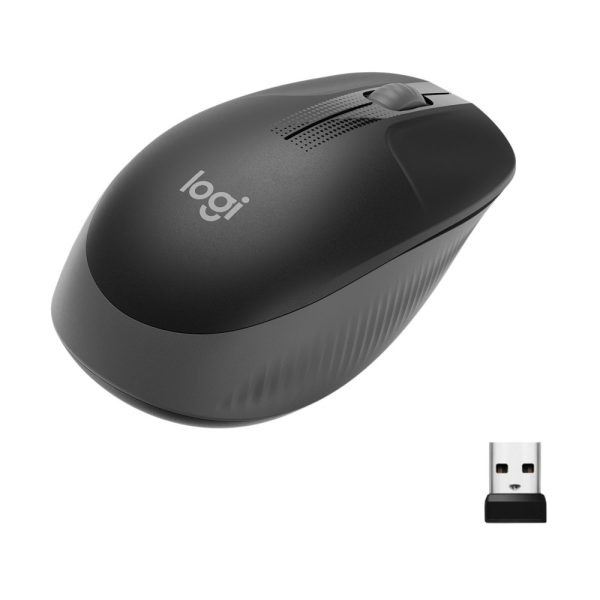 Logitech M190 Draadloze Muis - Zwart - Afbeelding 6